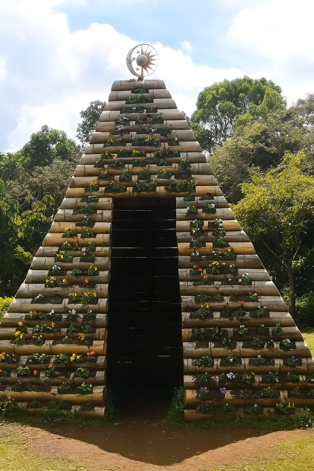 Pirámide de Energía Floral